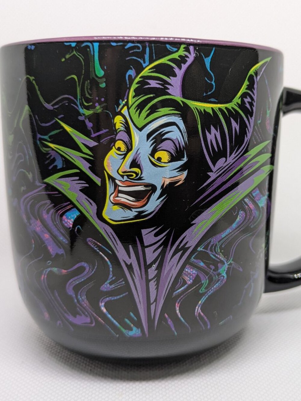 Disney Villains Maleficent Dragon Flames Oversized Ceramic Coffee Mug 16oz